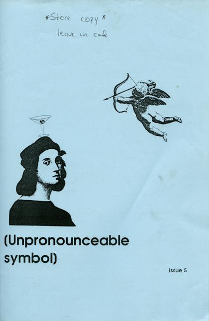 Unpronounceable symbol